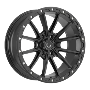 Blackhorn Offroad – BH04 – Black – 20″x9″ 0mm – All weather Wheels – BH04200900006139MB